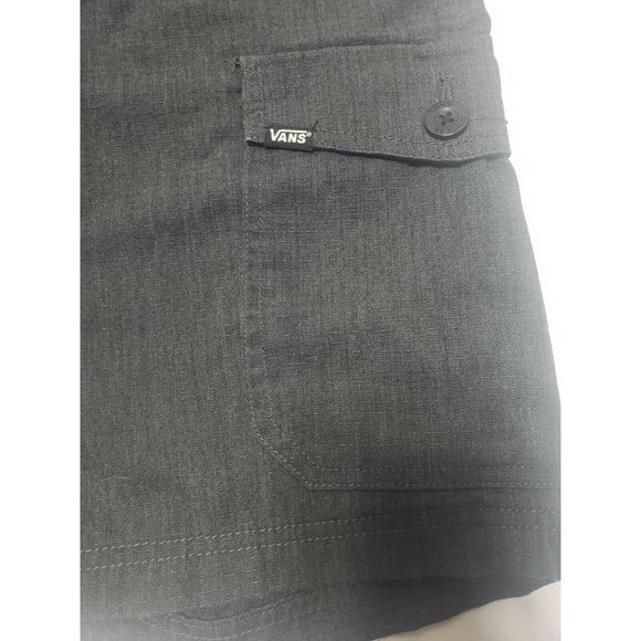 Vans Men's Size 28 Dark Gray Off‎ the Wall Cargo Shorts - Picture 3 of 4